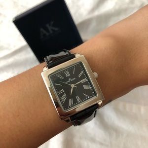 Anne Klein Genuine Leather Watch